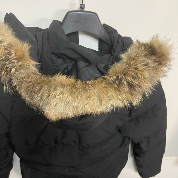 Prw Loved Authentic CANADA GOOSE parka Black Large - Picture 10 of 11
